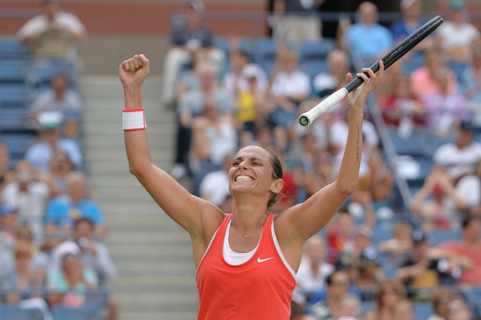 Roberta Vinci clasificó a semifinales en el US Open. Foto: AFP