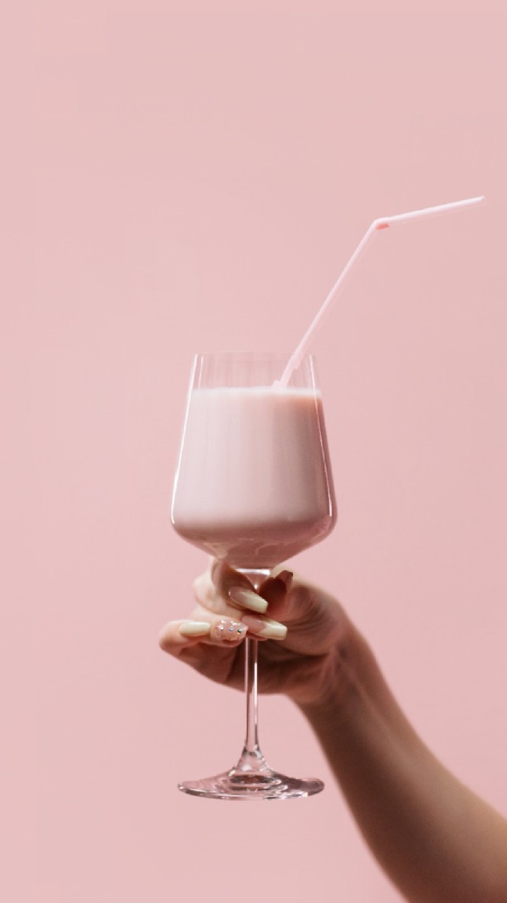 Malteada de fresa