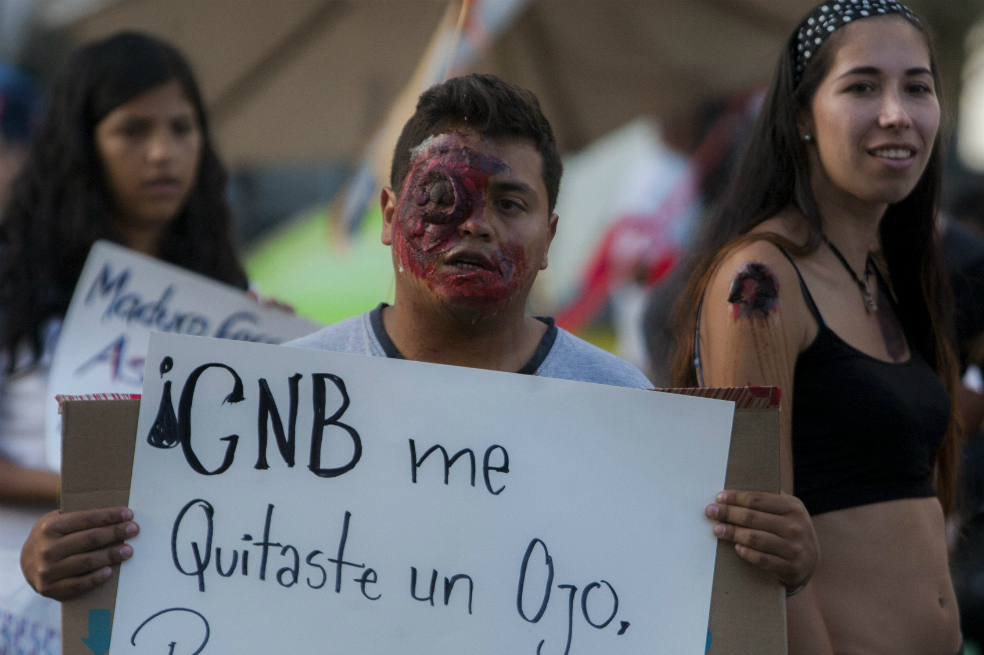 Los ‘muertos’ que protestan en Venezuela