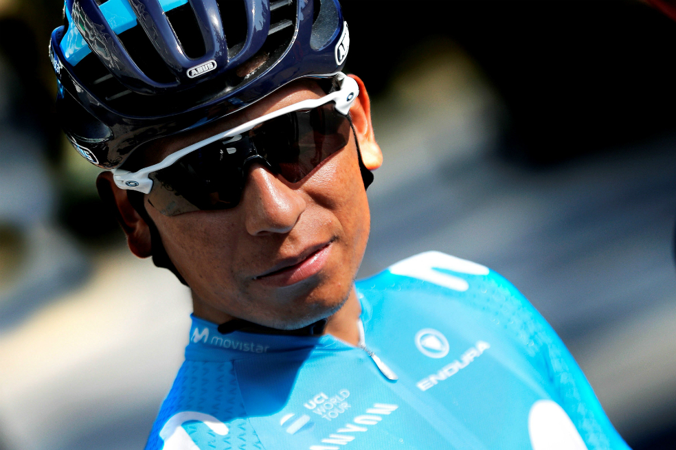 Nairo Quintana, el mejor colombiano en la contrarreloj de este sábado en la Vuelta a España