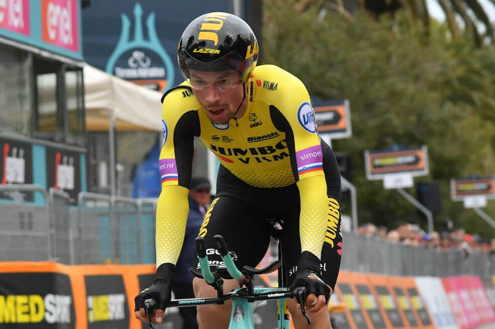 Yates perdió por un segundo la Tirreno Adriático: Roglic, el campeón