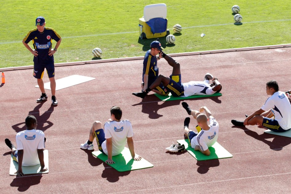 Selección Colombia realizó entrenamiento táctico este martes