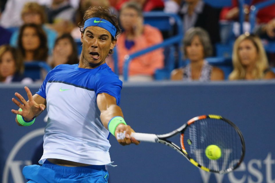 Rafael Nadal, a retomar el nivel en el US Open. Foto: AFP