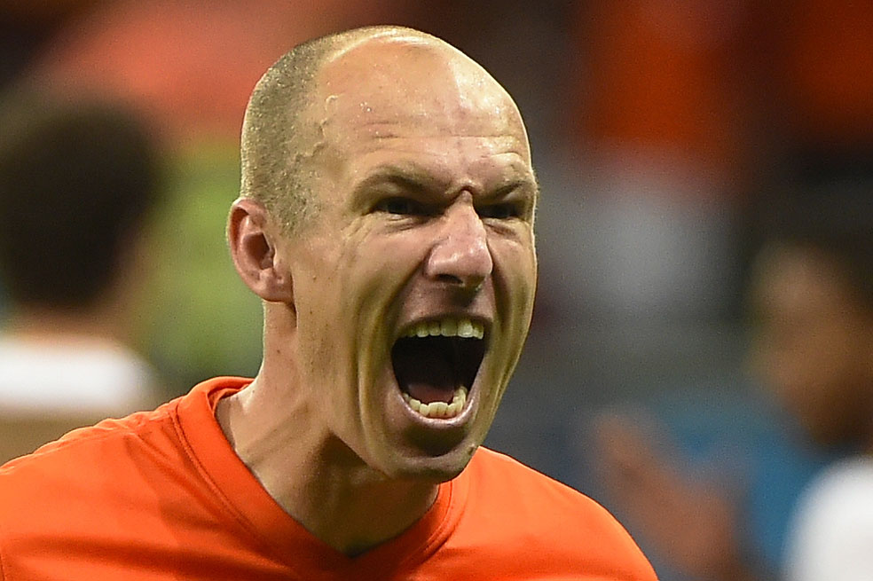 Robben, el luchador