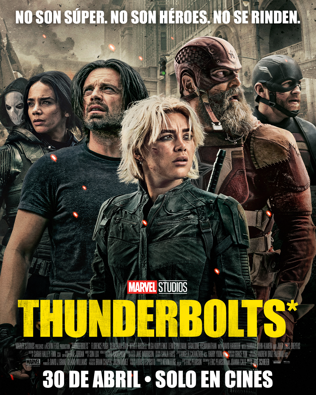 THUNDERBOLTS*: el nuevo equipo de antihéroes de Marvel llega a la pantalla grande