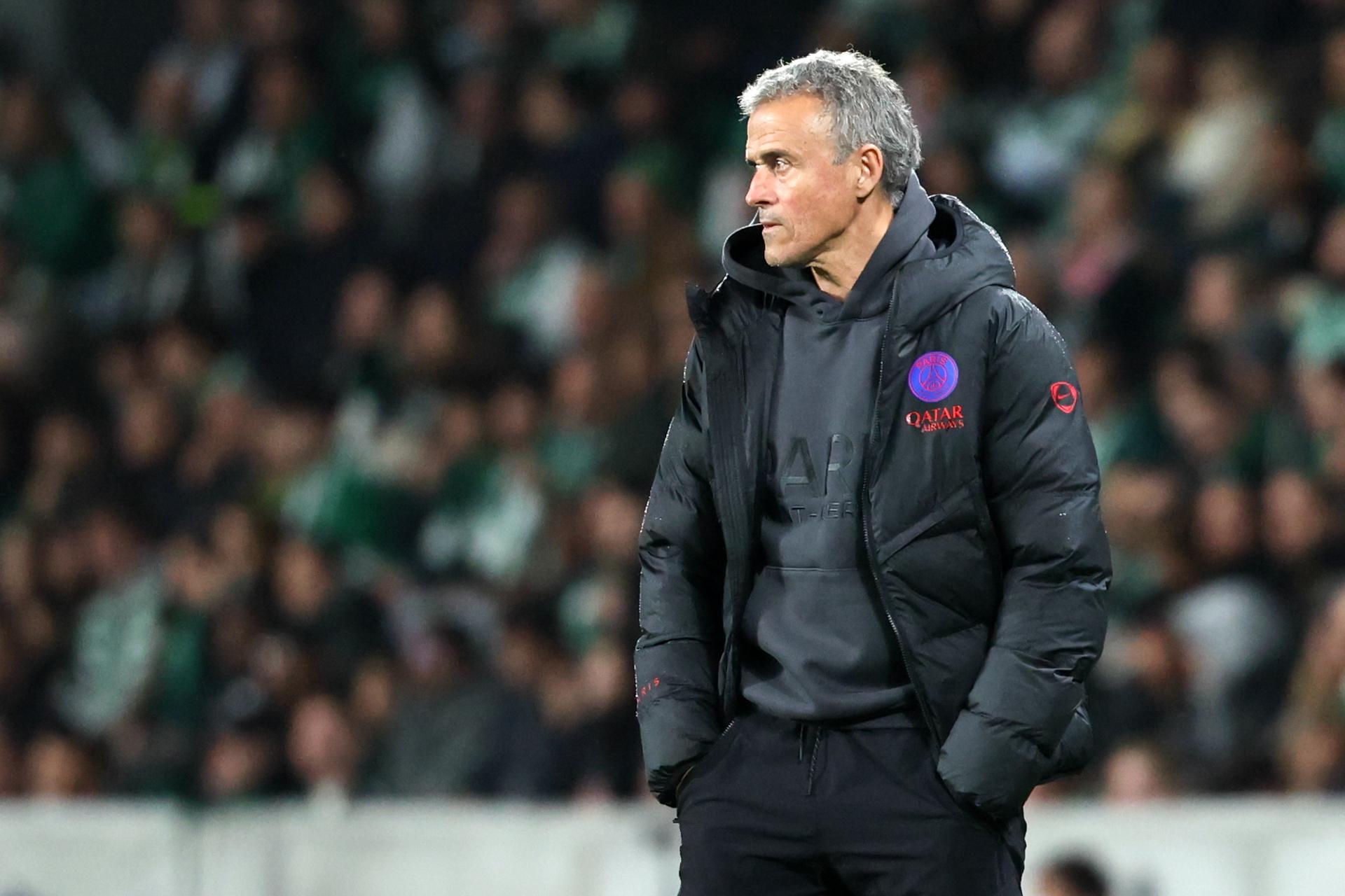 Luis Enrique explotó en rueda de prensa tras la derrota del PSG frente a Sporting Lisboa