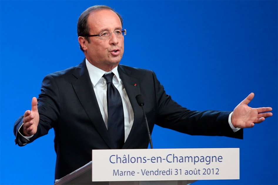 La imagen de Hollande, en picada