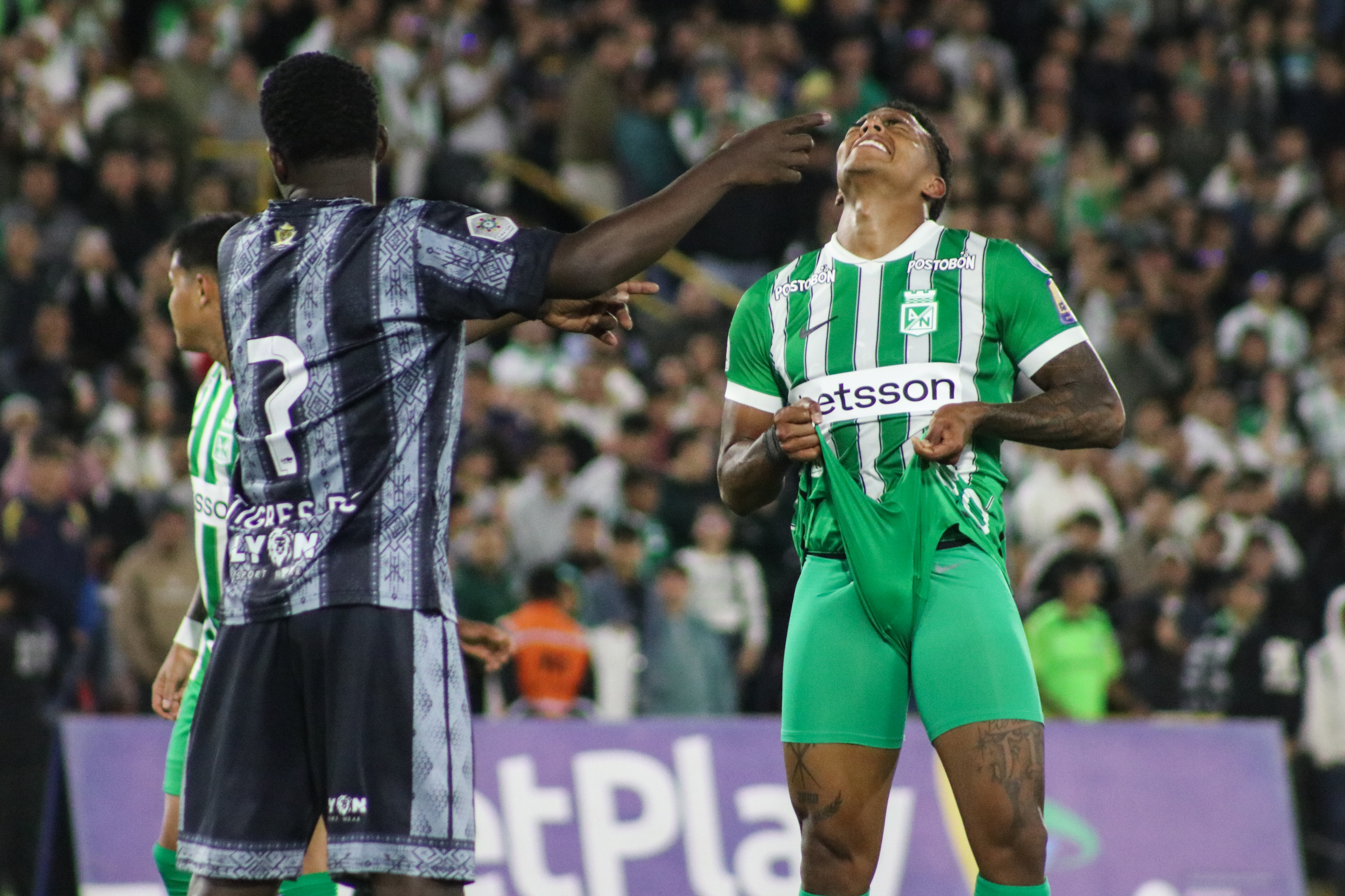 Tigres vs. Atlético Nacional en la fase 1B de la Copa Betplay 2026 en el estadio El Campín de Bogotá, el martes 28 de julio.