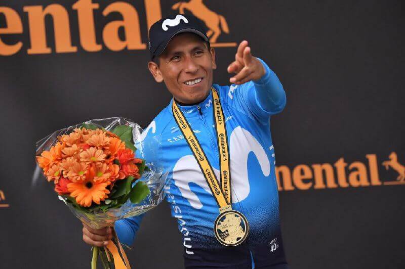 Nairo Quintana: «No es fácil brillar como lo ha hecho Egan Bernal»