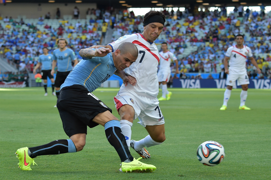 Costa Rica venció 3-1 a Uruguay en Fortaleza