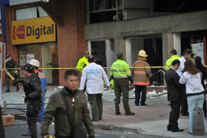 Avanza legalización de elementos materiales de prueba de implicados en explosiones en Bogotá