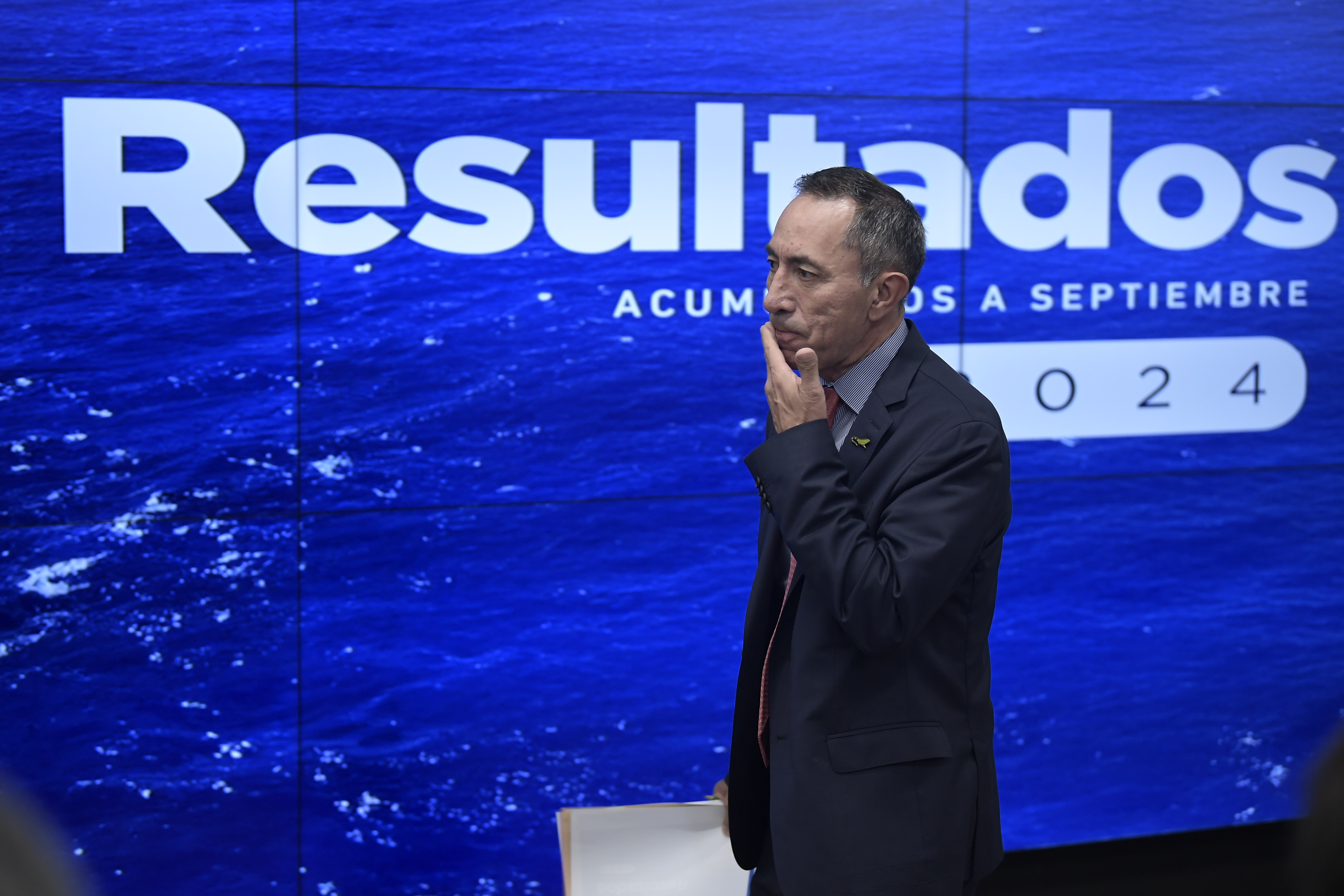 Presidente de Ecopetrol, durante la presentación de resultados del tercer trimestre del 2024.