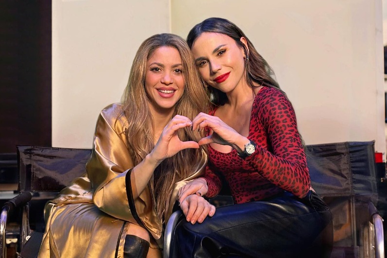 Carolina Gaitán conoció a Shakira. Demostraron que la sabrosura está en Colombia