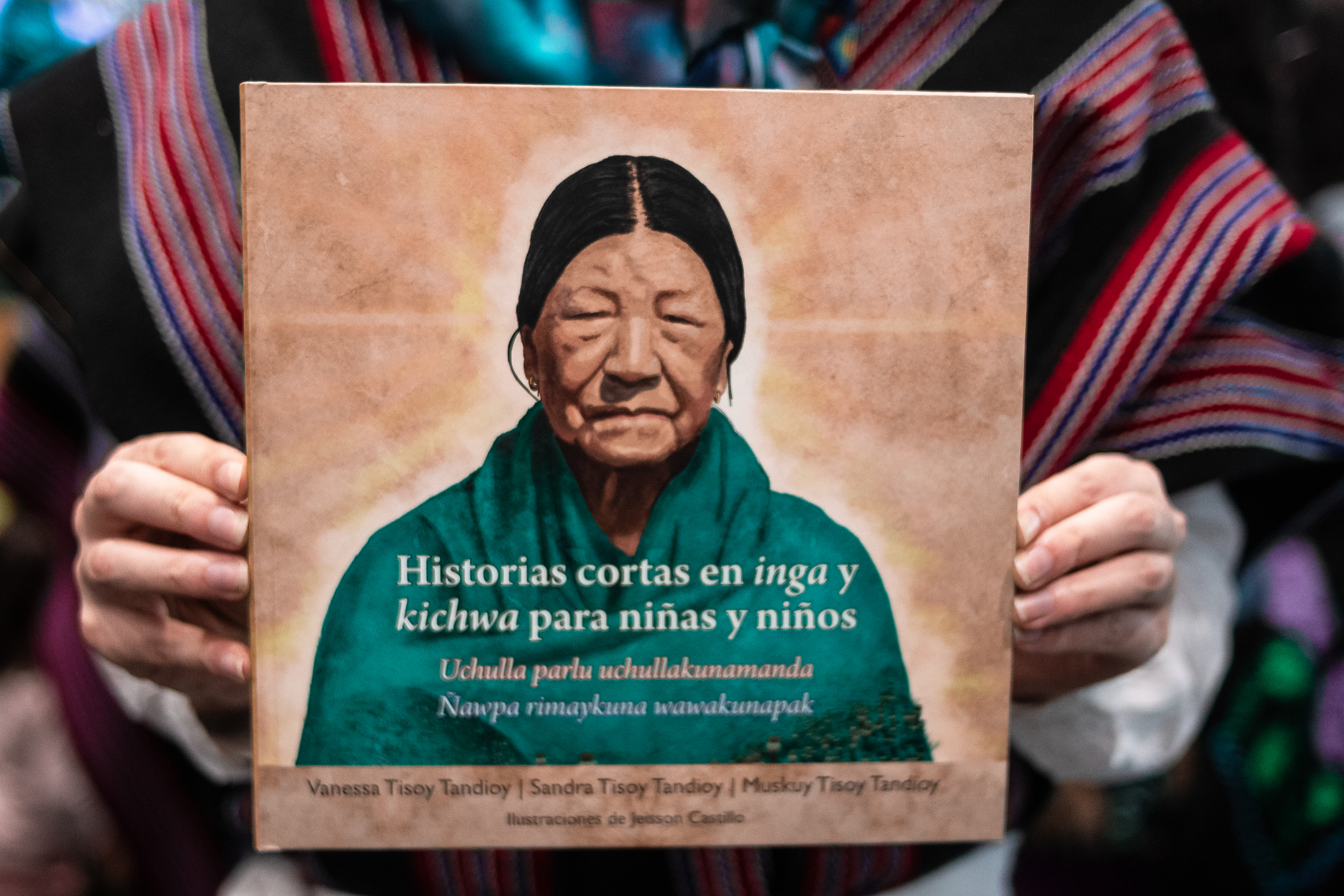 Presentación del libro “historias cortas en inga y kichwa para niñas y niños”.