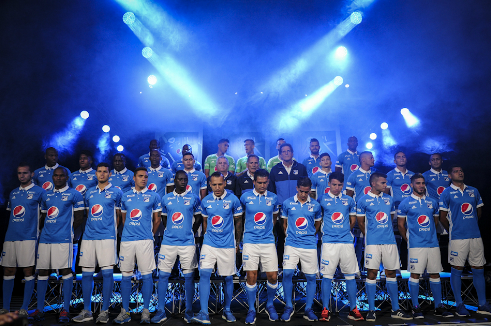 Millonarios presentó la camiseta con la que afrontará la temporada 2017