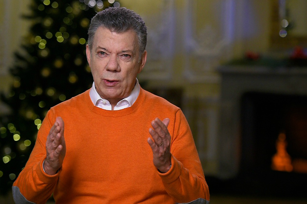“Es la hora para desactivar los odios”: el mensaje de Santos en Navidad