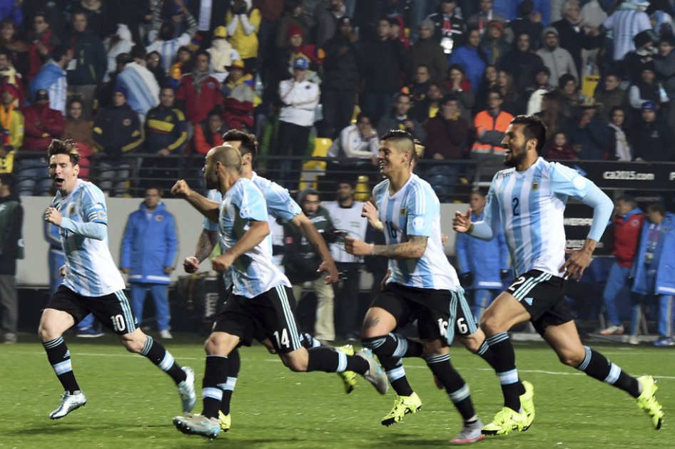 Argentina volvió a entrenamientos tras eliminar a Colombia