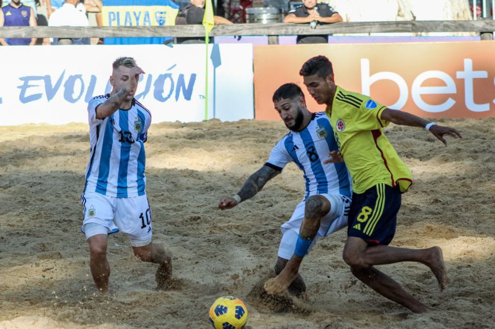 Copa América de fútbol playa: Colombia cayó con Argentina en semifinales