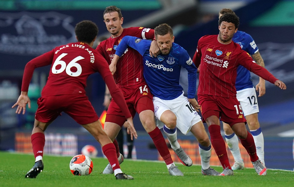 Empate a cero entre el Liverpool y Everton