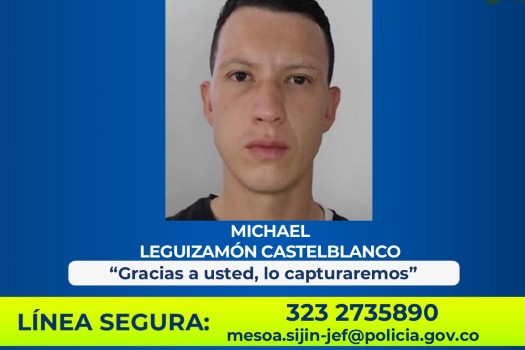 Recompensa y circular azul para dar con presunto feminicida de Estefanía Franco
