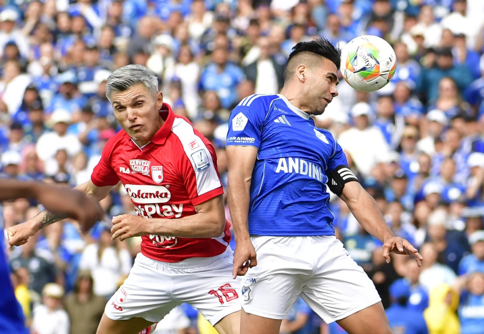 En imágenes: así se vivió el clásico capitalino entre Millonarios y Santa Fe en El Campín