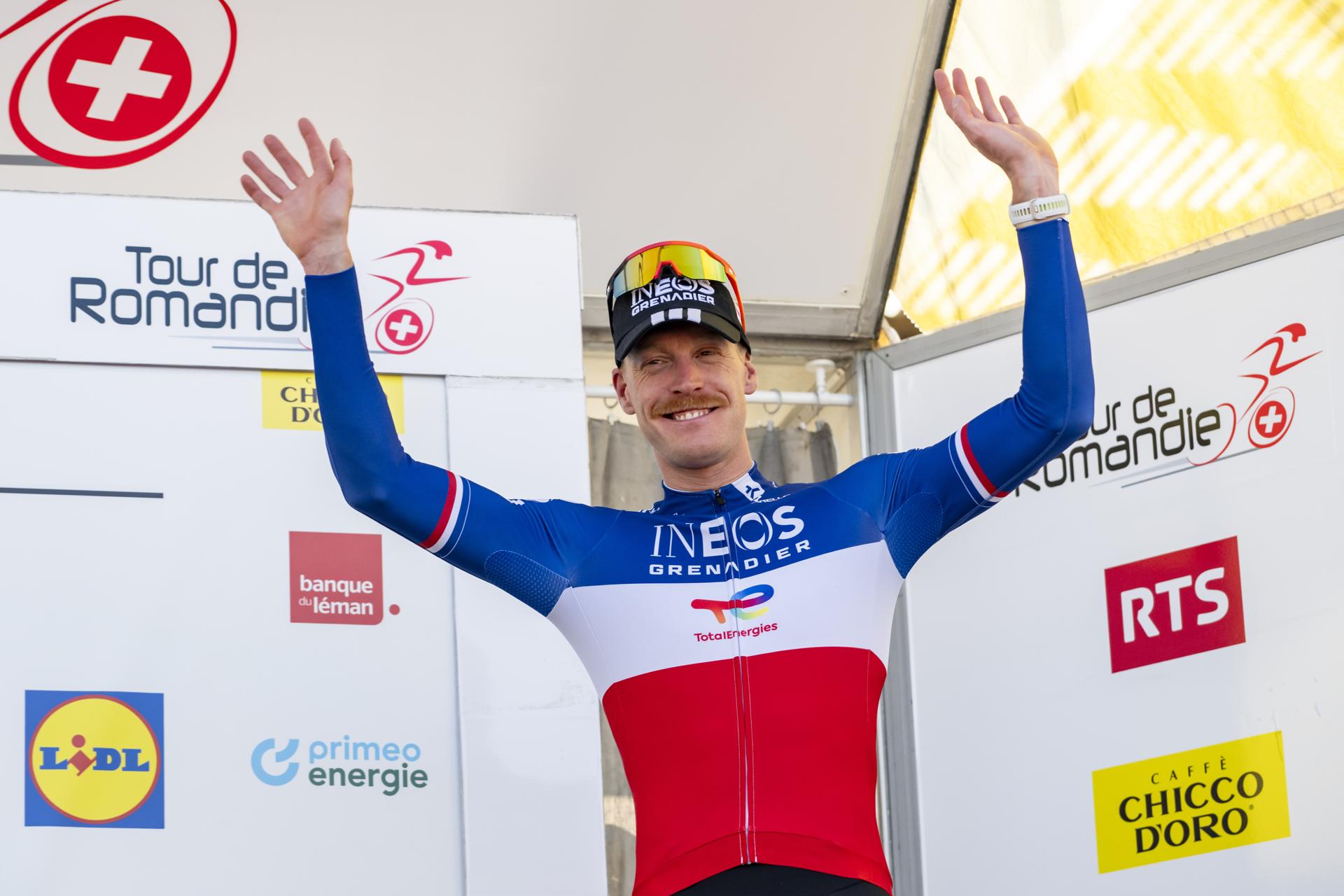 ¡Dorian Godon ganó la tercera etapa del Tour de Romandía y Pogačar sigue firme como líder!
