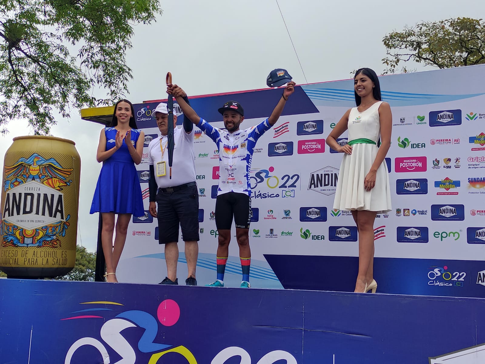 Dubán Bobadilla cumplió su promesa y ganó la etapa reina del Clásico RCN