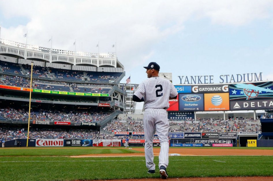Derek Jeter, el último capitán de los Yanquis de Nueva York. Foto: AFP
