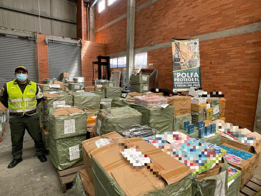 En Pereira incautaron mercancía de contrabando avaluada en $5.000 millones