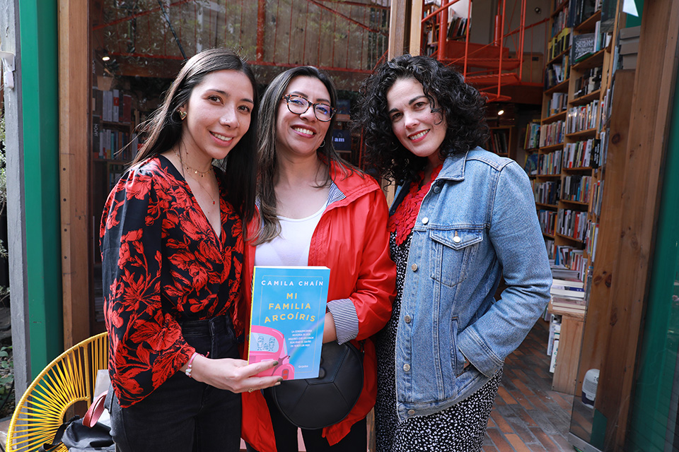 Valentina Guatibonza, Ana Milena González y Gabriela Méndez