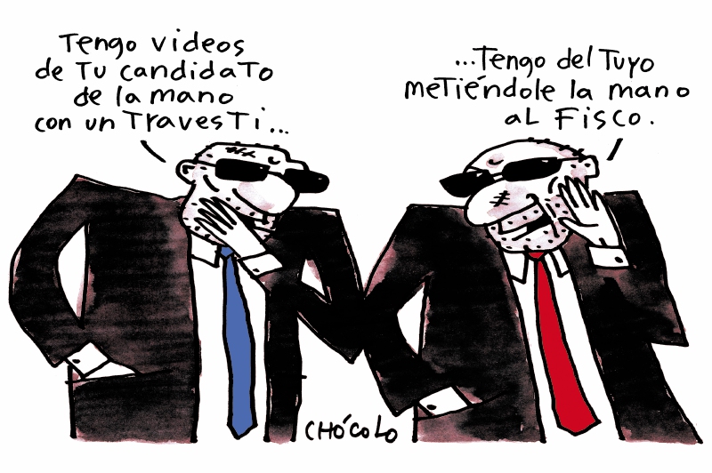 La guerra sucia se lava en casa