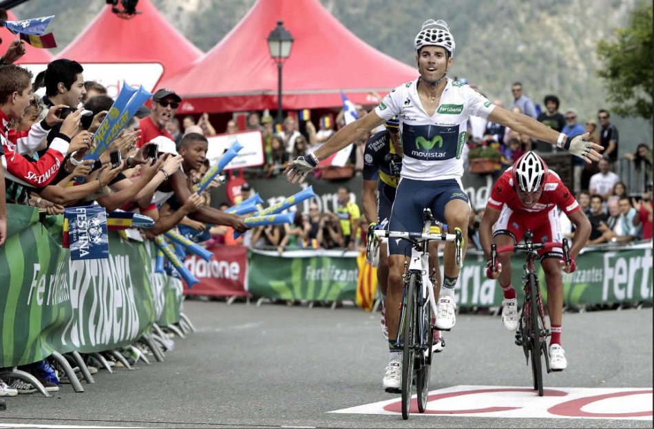 Colombiano Anacona, octavo en la etapa de la Vuelta a España
