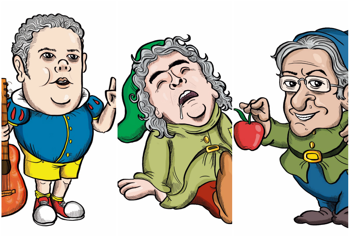 Cuento ilustrado de las inocentadas políticas 2018
