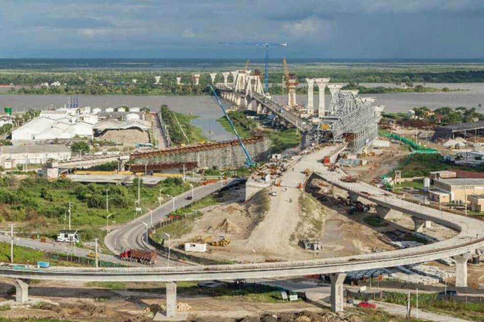 Trabajos en vías de acceso al nuevo Puente Pumarejo comenzarán este lunes