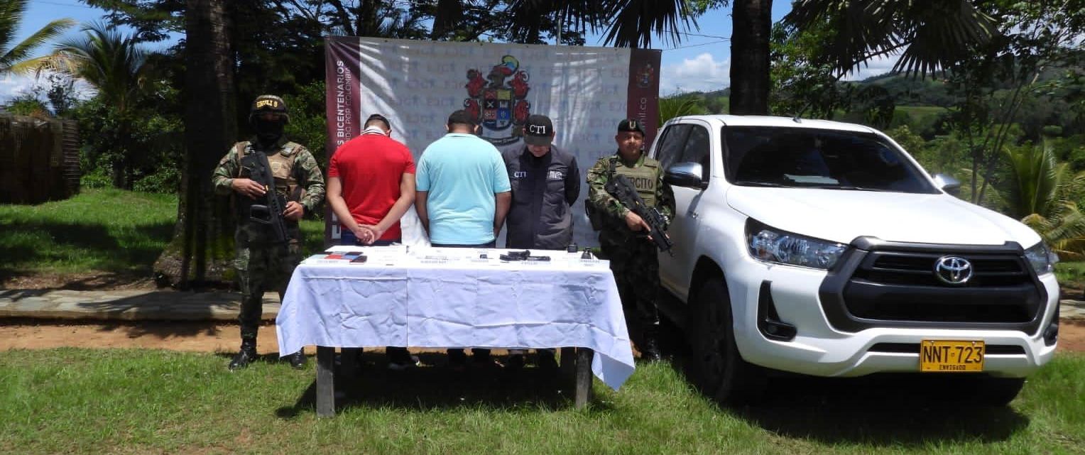 Capturan a alias El Chivo, presunto líder del Clan del Golfo en Tarazá, Antioquia