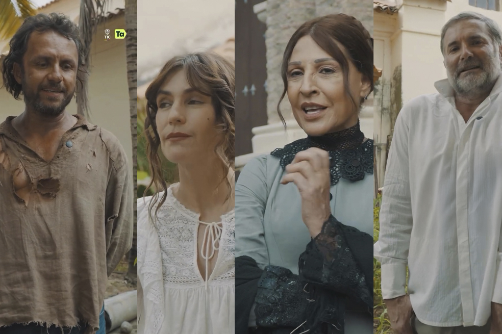 Primeras imágenes de la serie ‘Cosiaca’. Así luce Amparo Grisales vestida de época