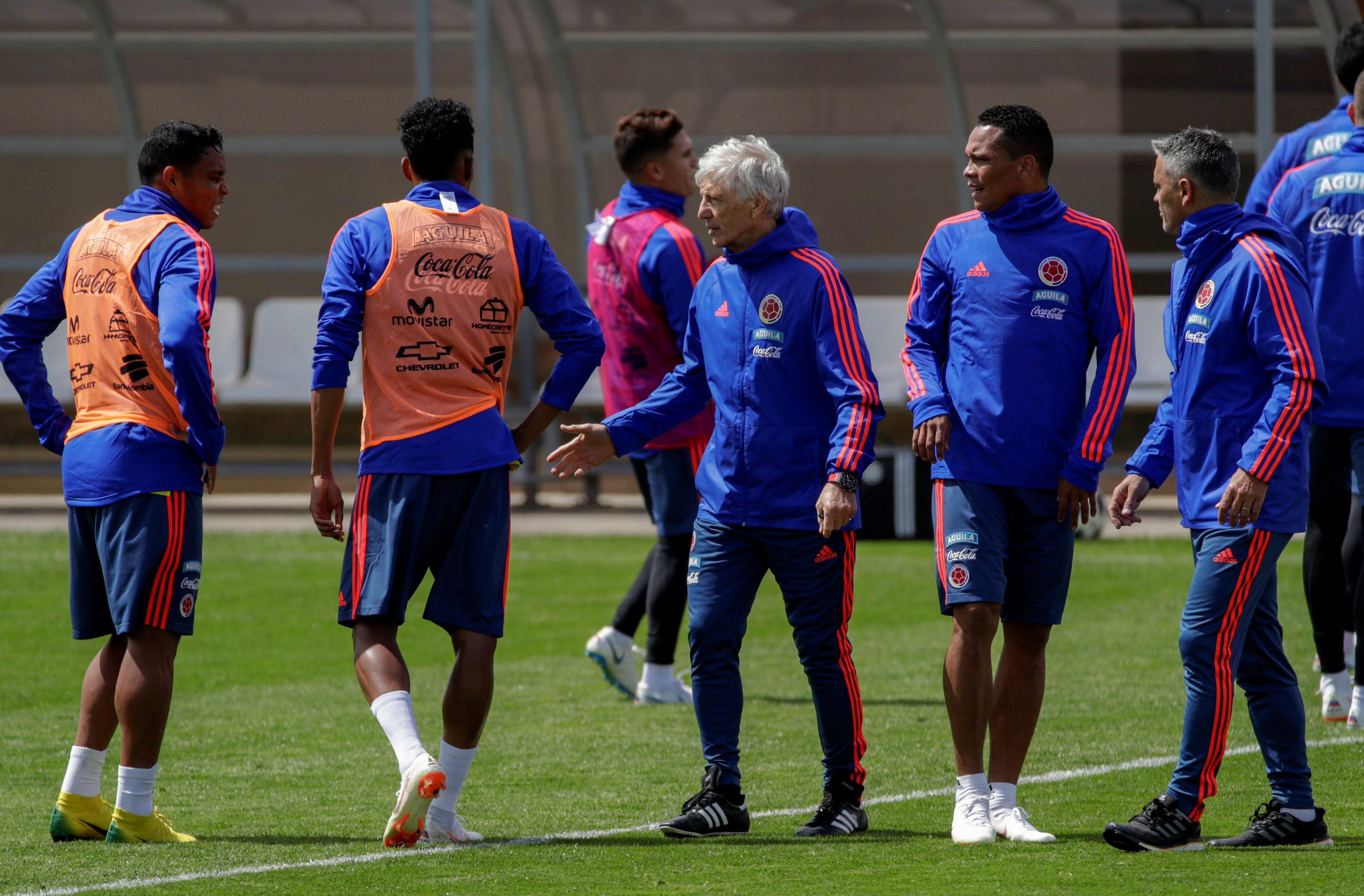 Sin James, Colombia entrenó en Kazán a cinco días del debut en Rusia 2018