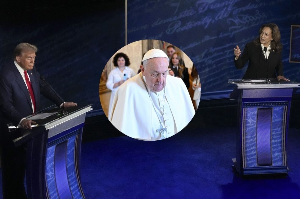 El papa pide a católicos de EE. UU. votar por “el mal menor” entre Trump y Harris