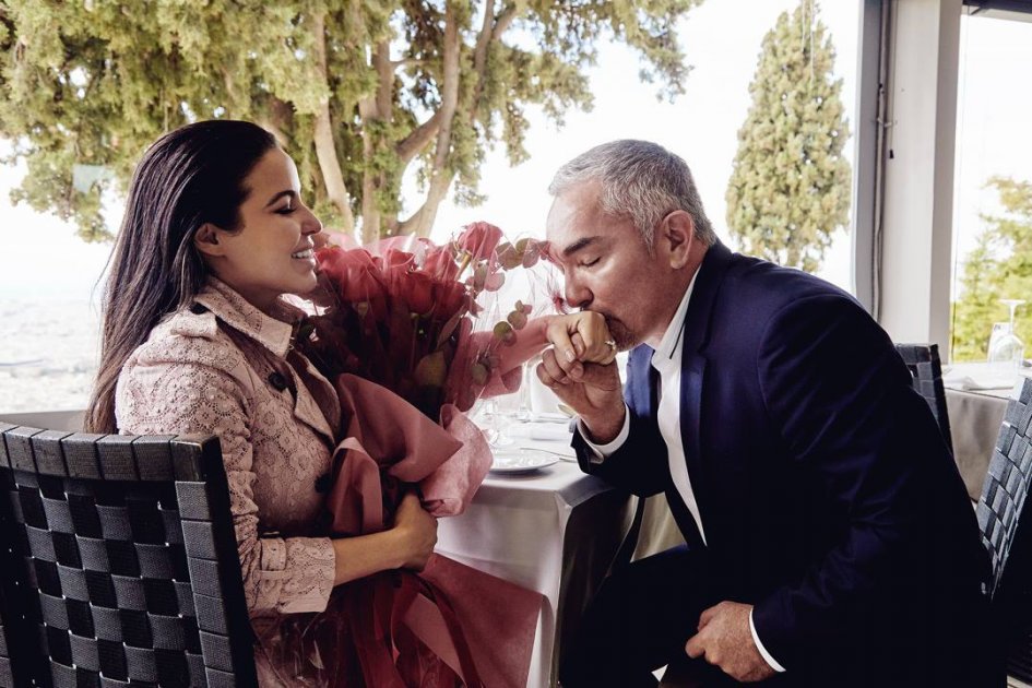 César Millán se compromete con Jahira Dar
