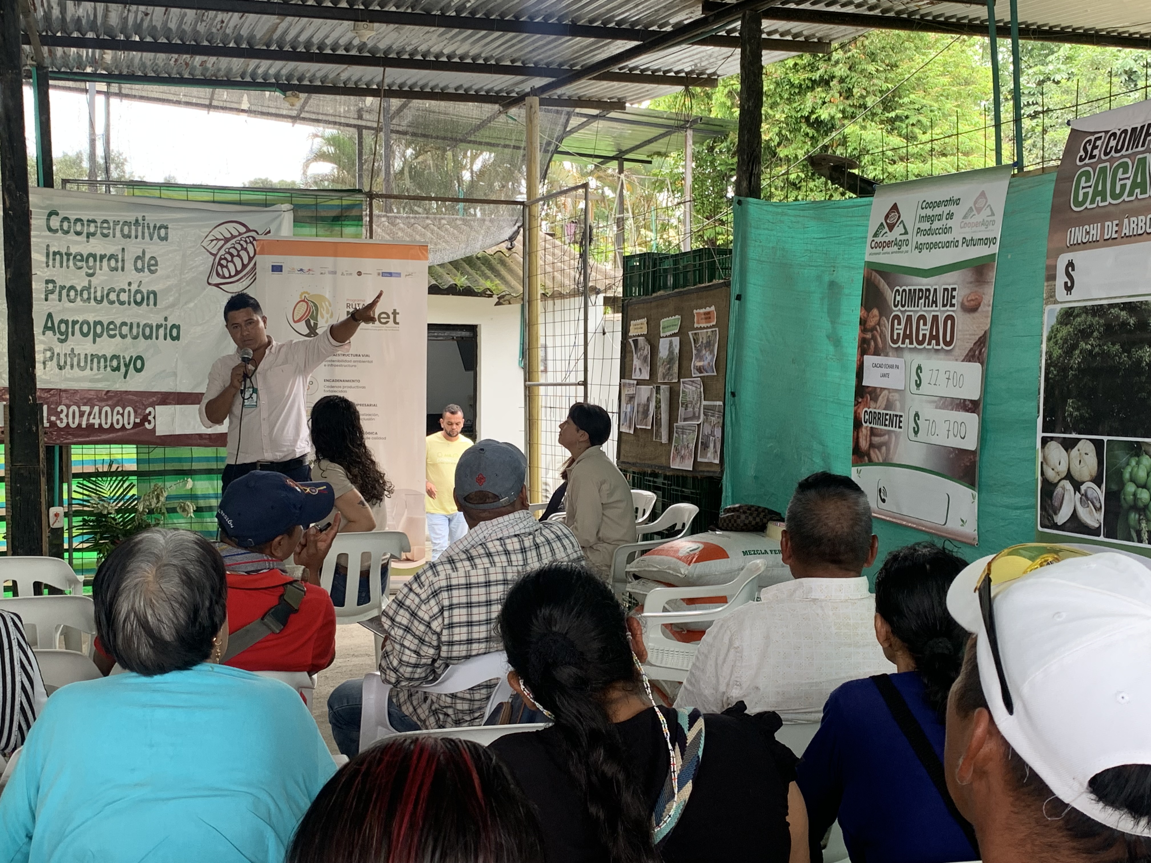 Acuerdo histórico para exportar cacao del Putumayo