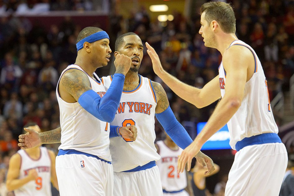 Knicks de Nueva York logran su primera victoria en la temporada 2014/15 de la NBA. Foto: AFP