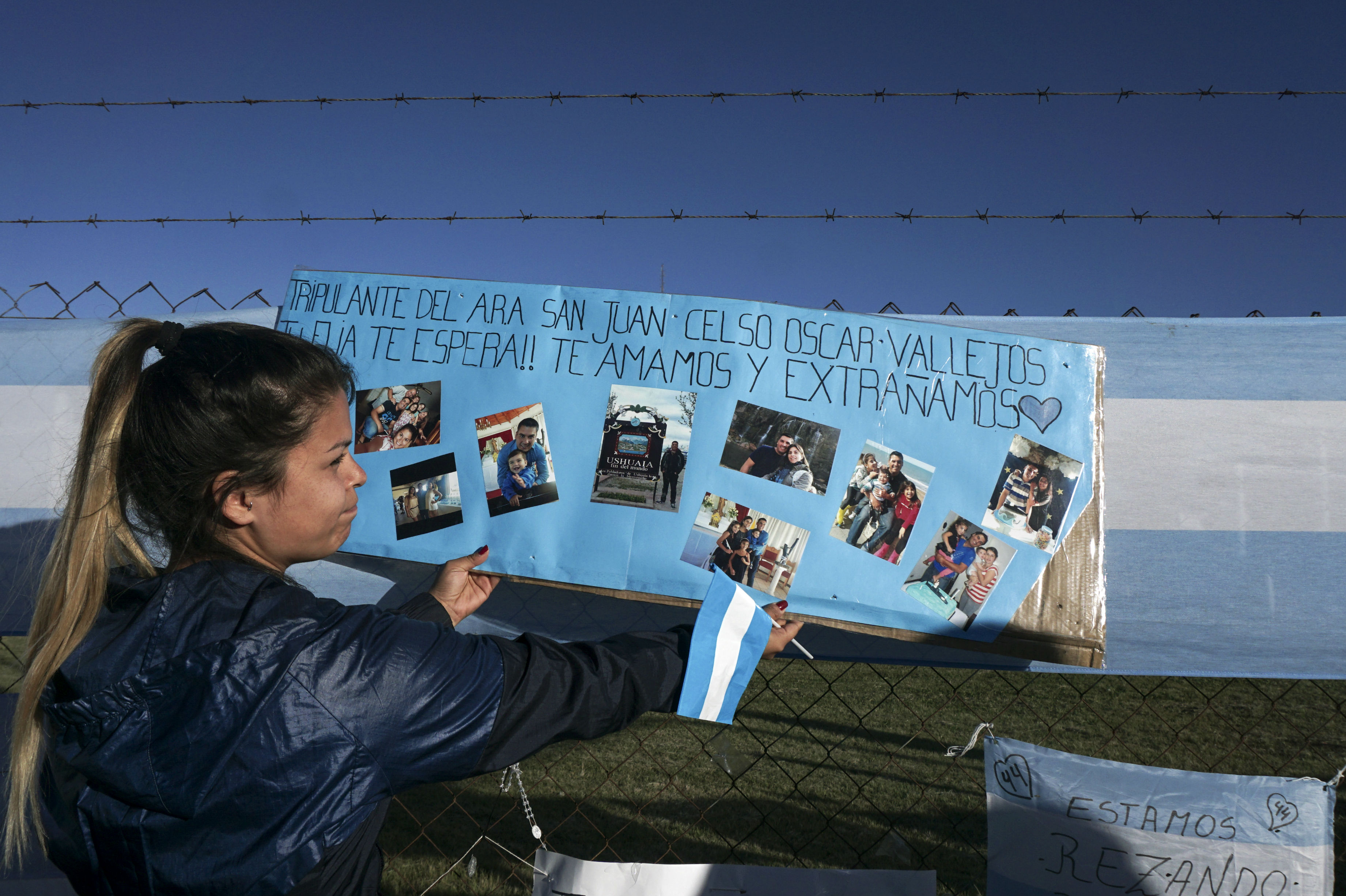 «Ocho meses sin respuestas»: familiares de tripulantes del submarino argentino desaparecido