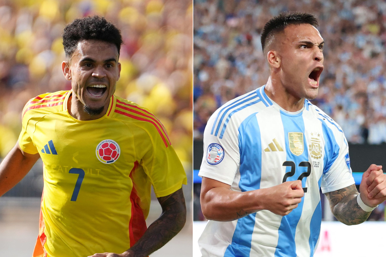 Precio de la nómina de Colombia vs. la de Argentina: esto cuesta cada equipo