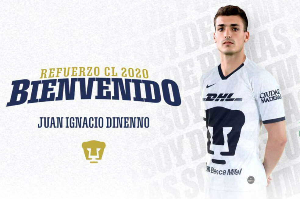 Juan Ignacio Dinenno deja el Cali y jugará con los Pumas de México