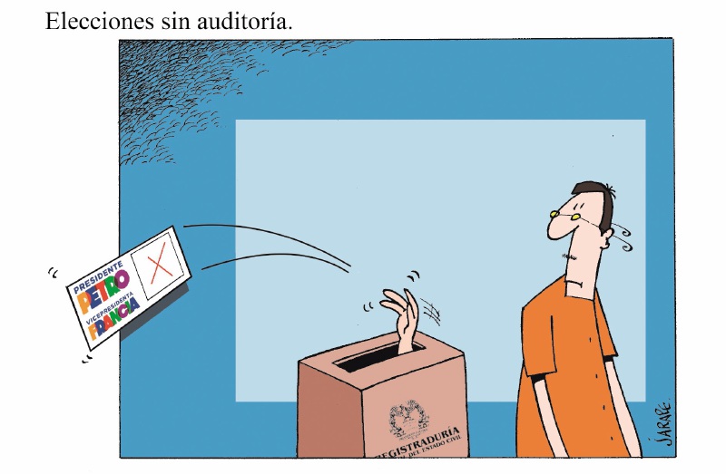 Elecciones sin auditoría