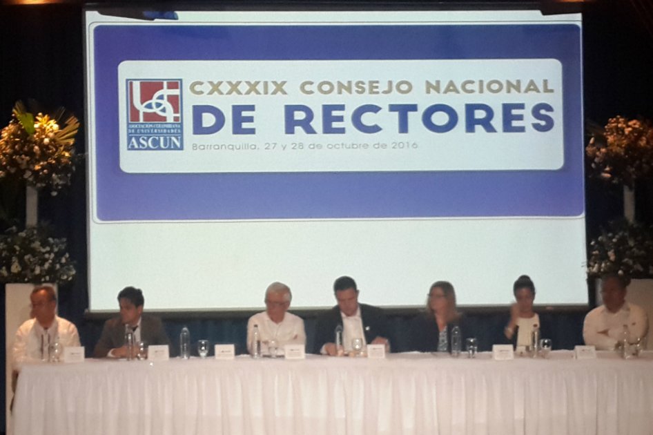 Rectores, vicerrectores y representantes de 60 universidades se reúnen en Barranquilla.