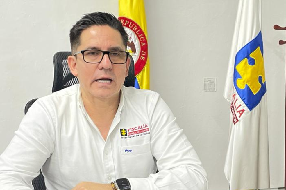 Leonardo Vergara, director seccional de Fiscalías del Valle del Cauca