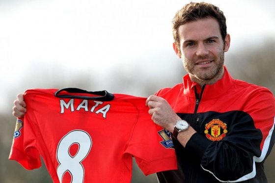 Juan Mata, el mejor jugador de Manchester United