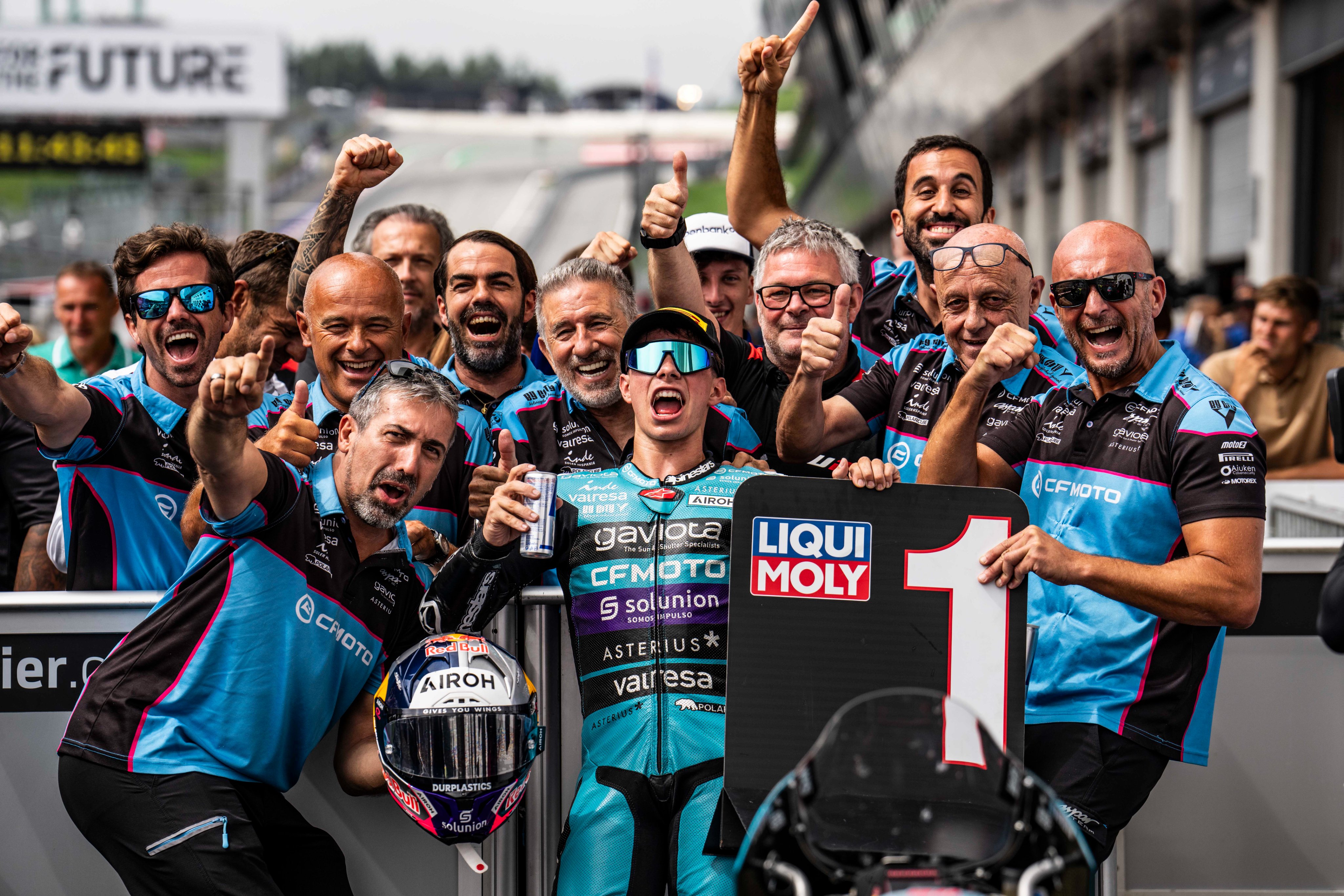 David Alonso, imparable en Moto3