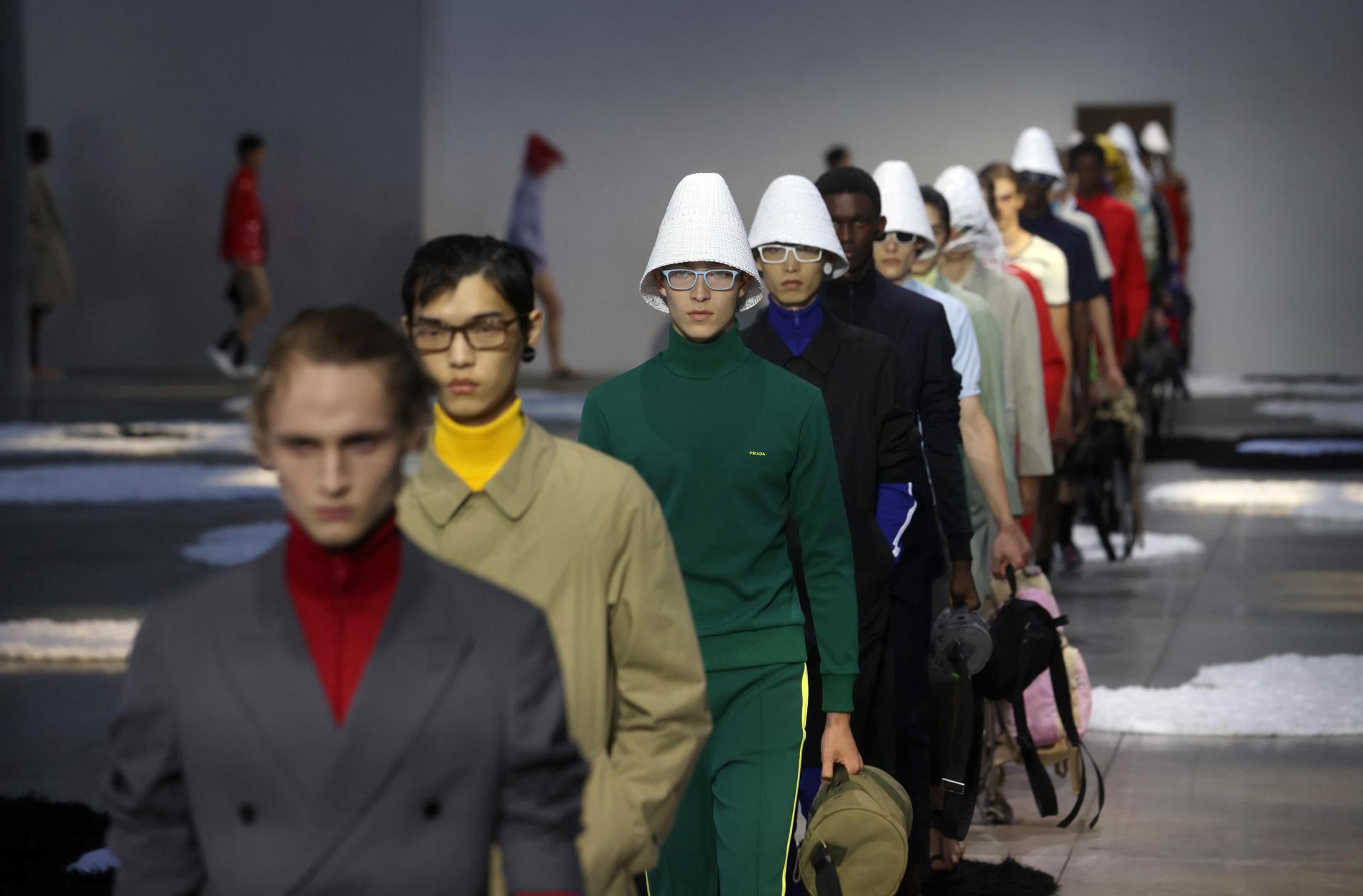 Prada lanza en Milán su nueva colección masculina: esta fue la inspiración